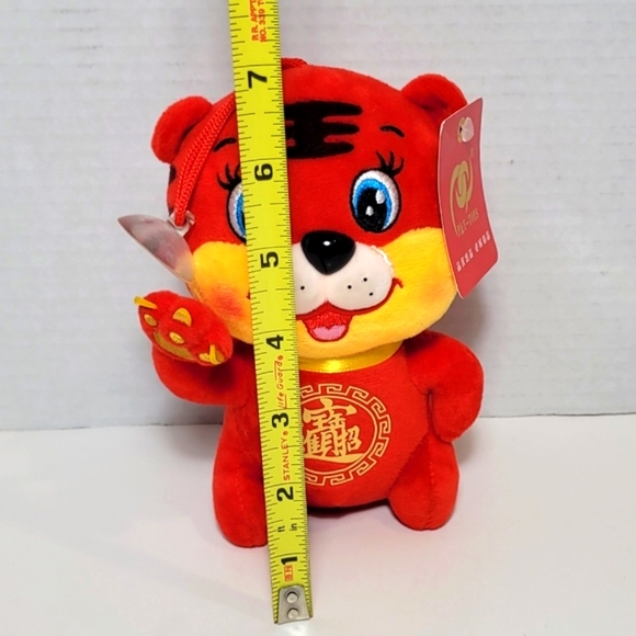 Lucky Year of the Tiger Mascot Plush Stuffed Animal NWT - Picture 4 of 6